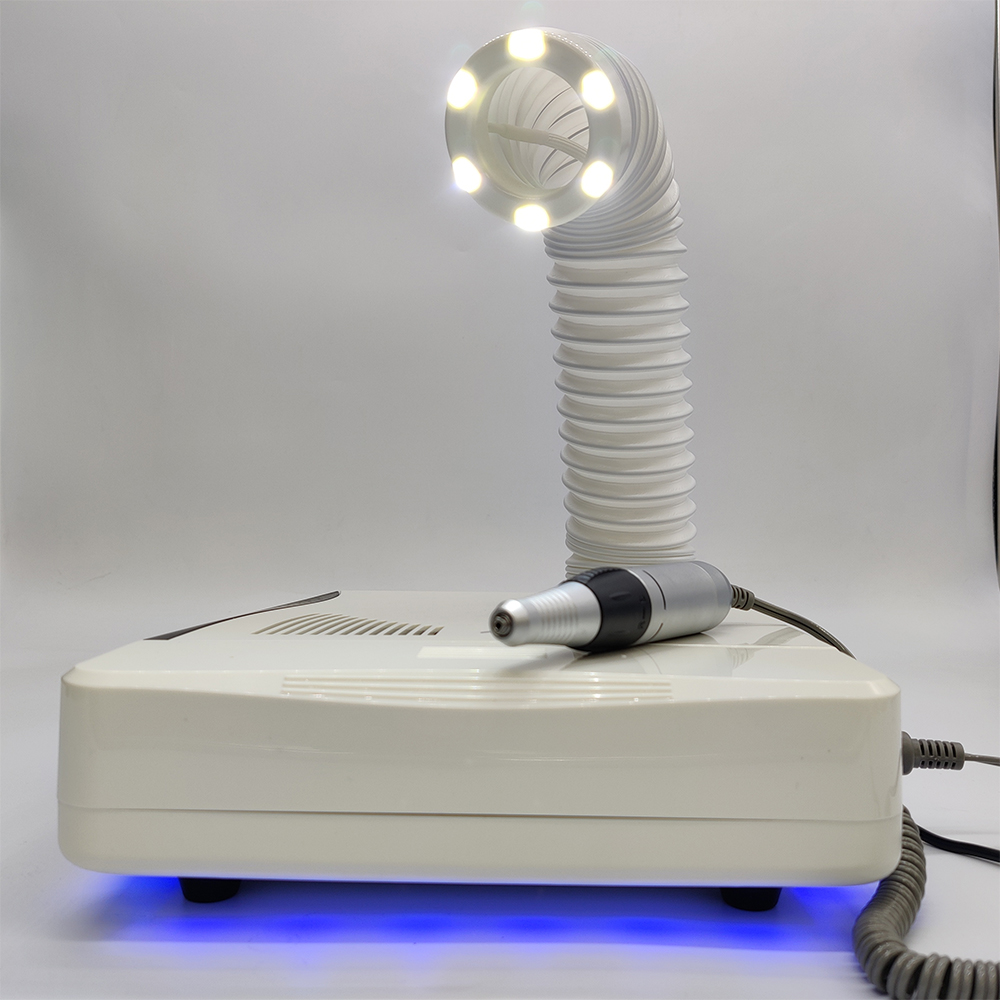 3) aspiratore più fresa nail mnachine 4.