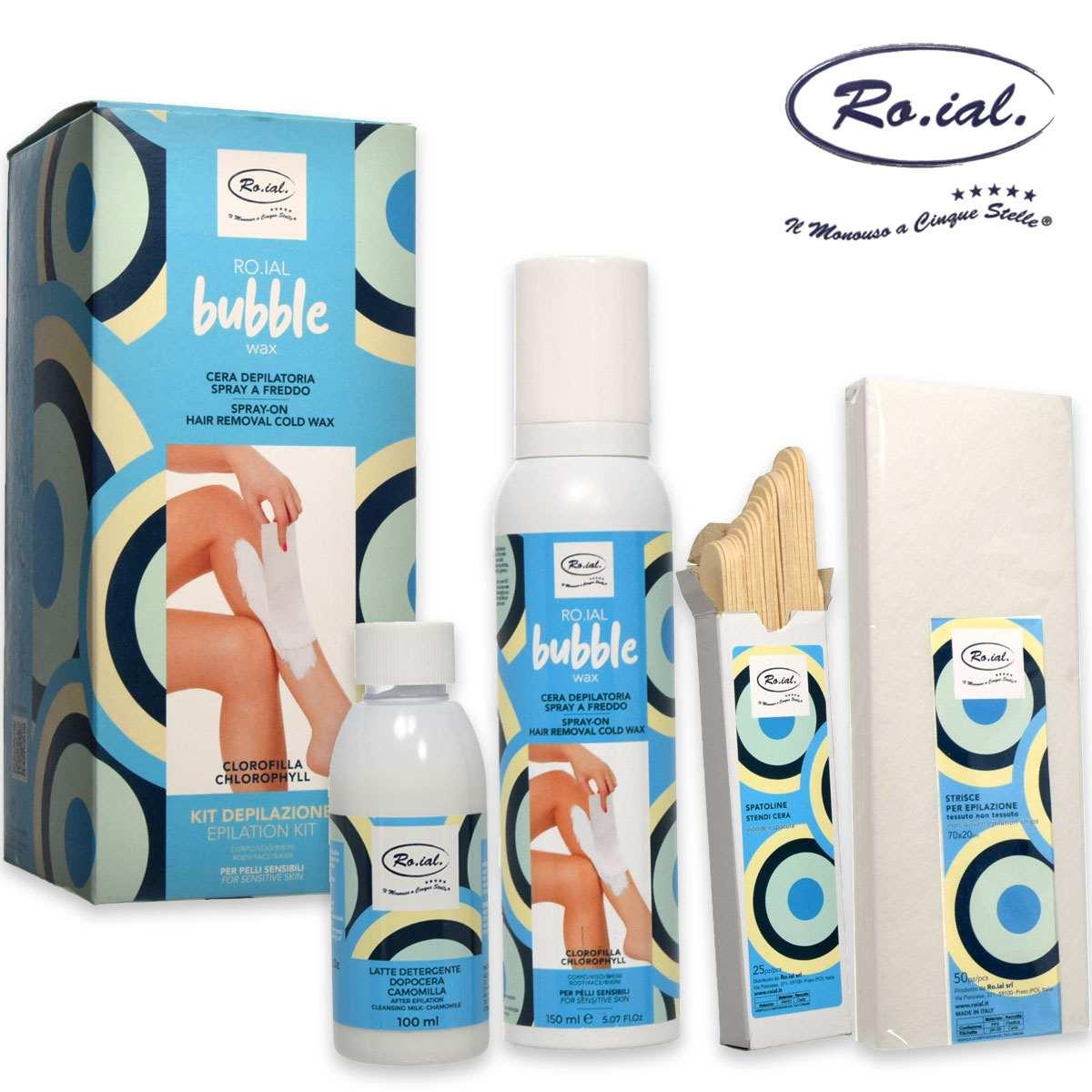 roial bubble wax kit cera depilatoria spray.jpg