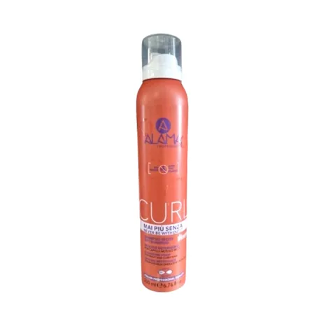 alama curl shampoo secco mousse detergente.webp