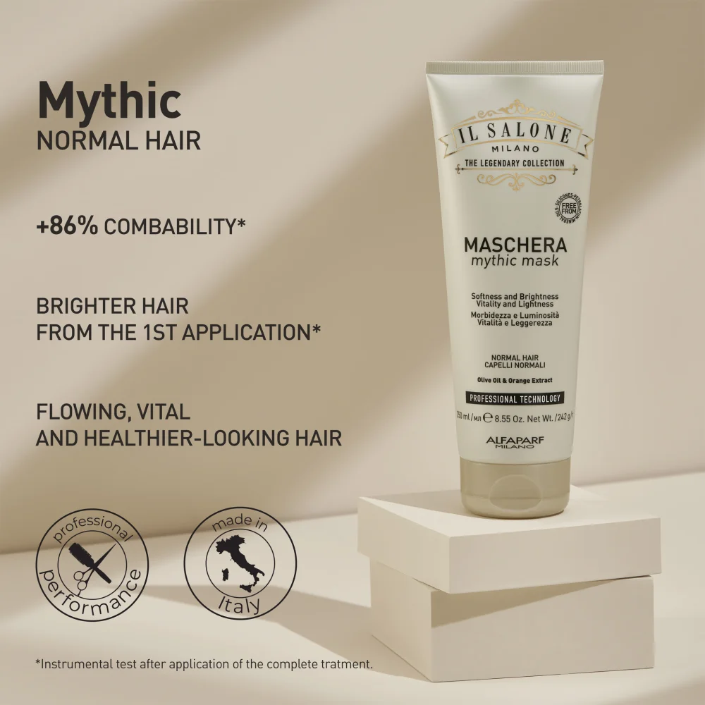 alfaparf il salone milano mythic mask professionale per capelli normali.webp