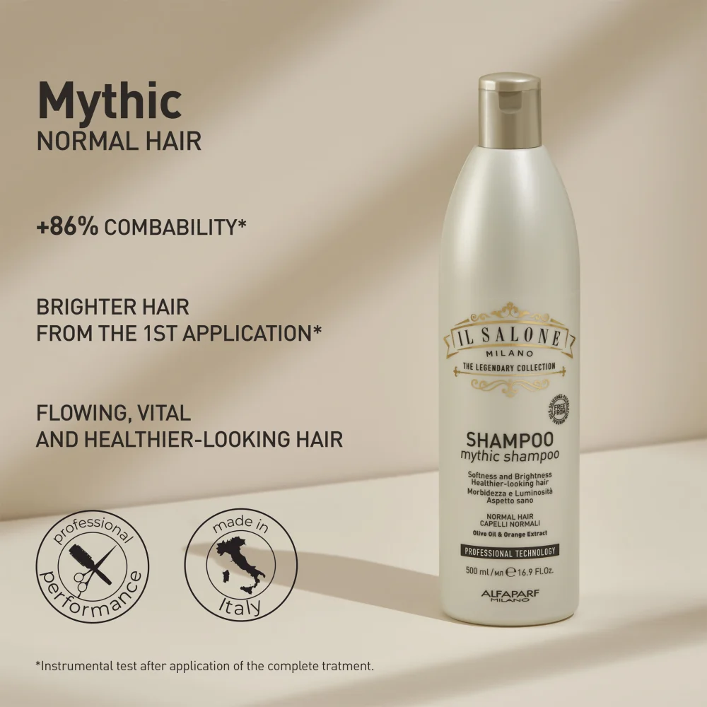 ALFAPARF MILANO IL SALONE Mythic Shampoo Professionale per Tutti i Tipi di Capelli.webp