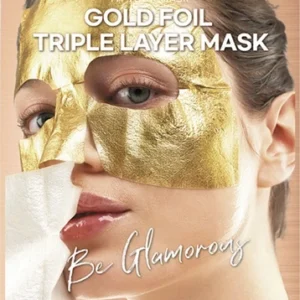 KOCOSTAR GOLD FOIL TRIPLE LAYER MASK.webp