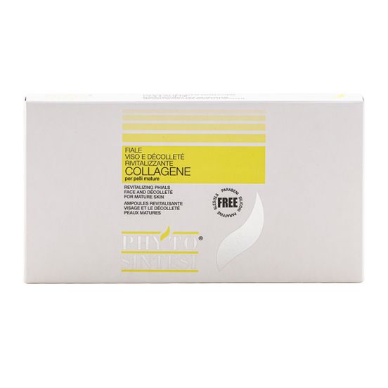 Phytosintesi Fiale Viso e Décolleté Rivitalizzante 10x5ml – Trattamento Idratante e Anti-a
