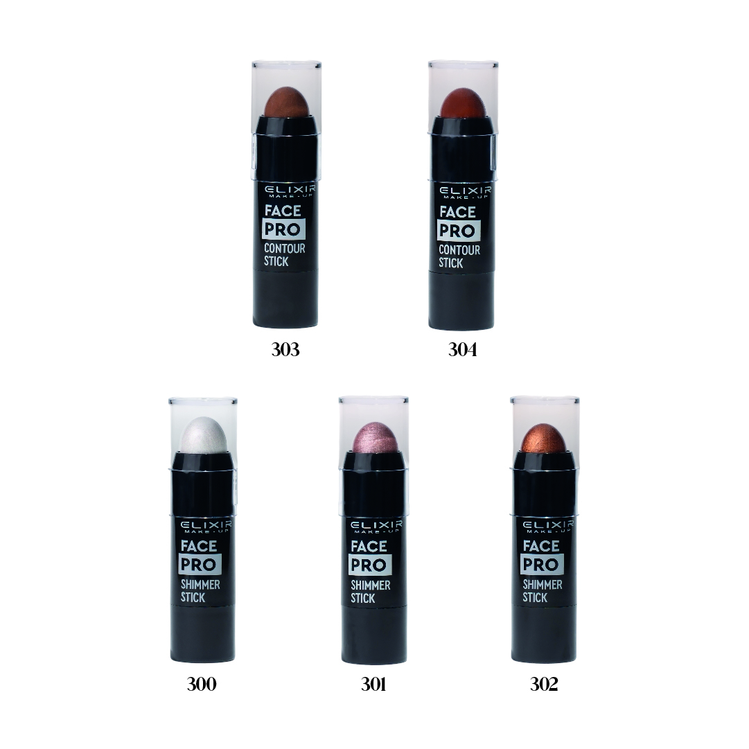 ELIXIR Make Up  Face Pro Contour Stick Viso 300 - 304