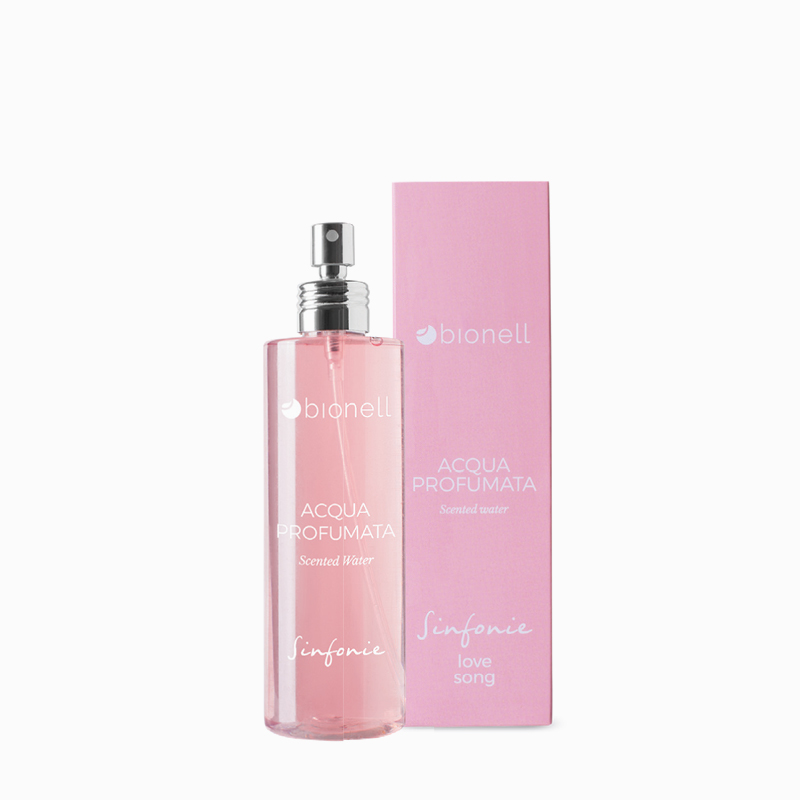 bionell_acqua profumata_love song_senza alcool e siliconi