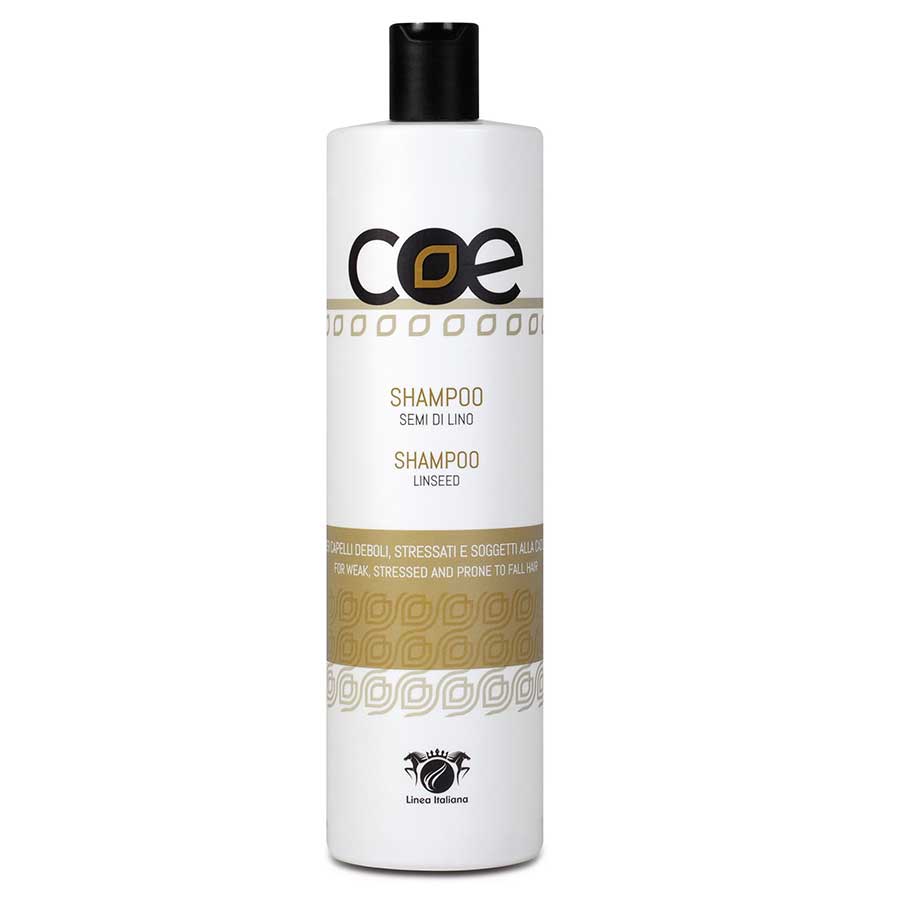 COE Shampoo ai Semi di Lino per Capelli Deboli e Stressati 500ml
