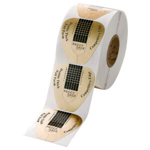 PEGGY SAGE Forme a Doppio Spessore per Ricostruzione Unghie 500pz 140033