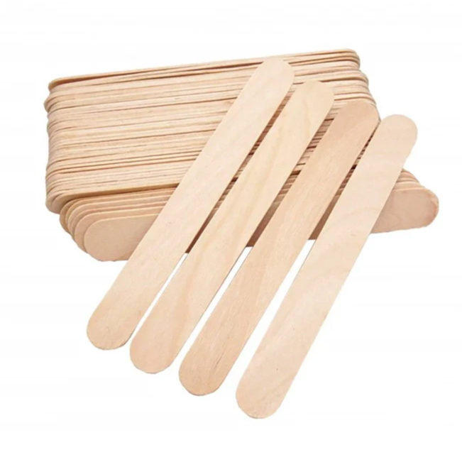 XANITALIA Spatole in Legno Stendi Cera 200pz 200.004